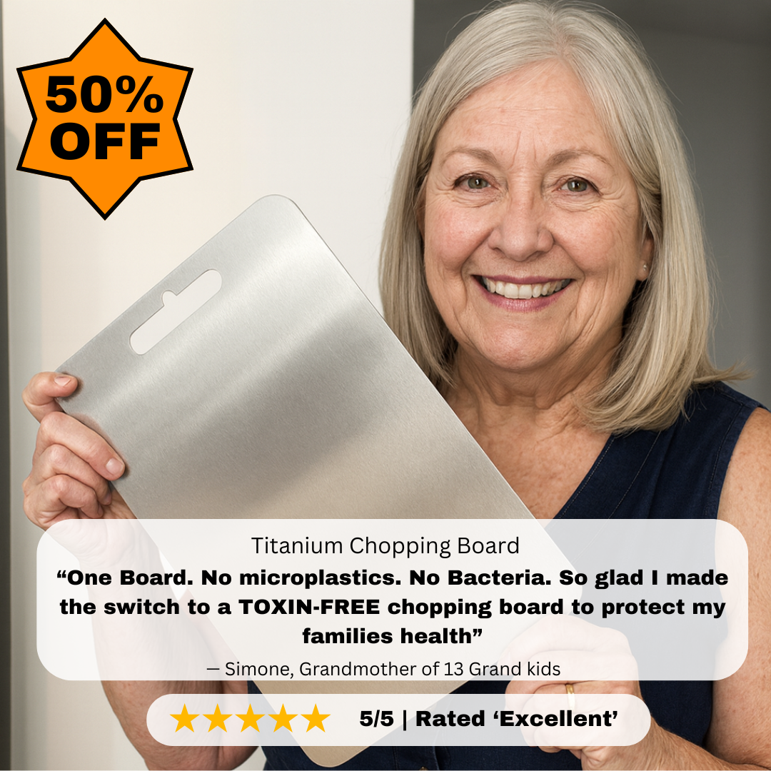 Titanium Chopping Board - 100% Bacteria-FREE
