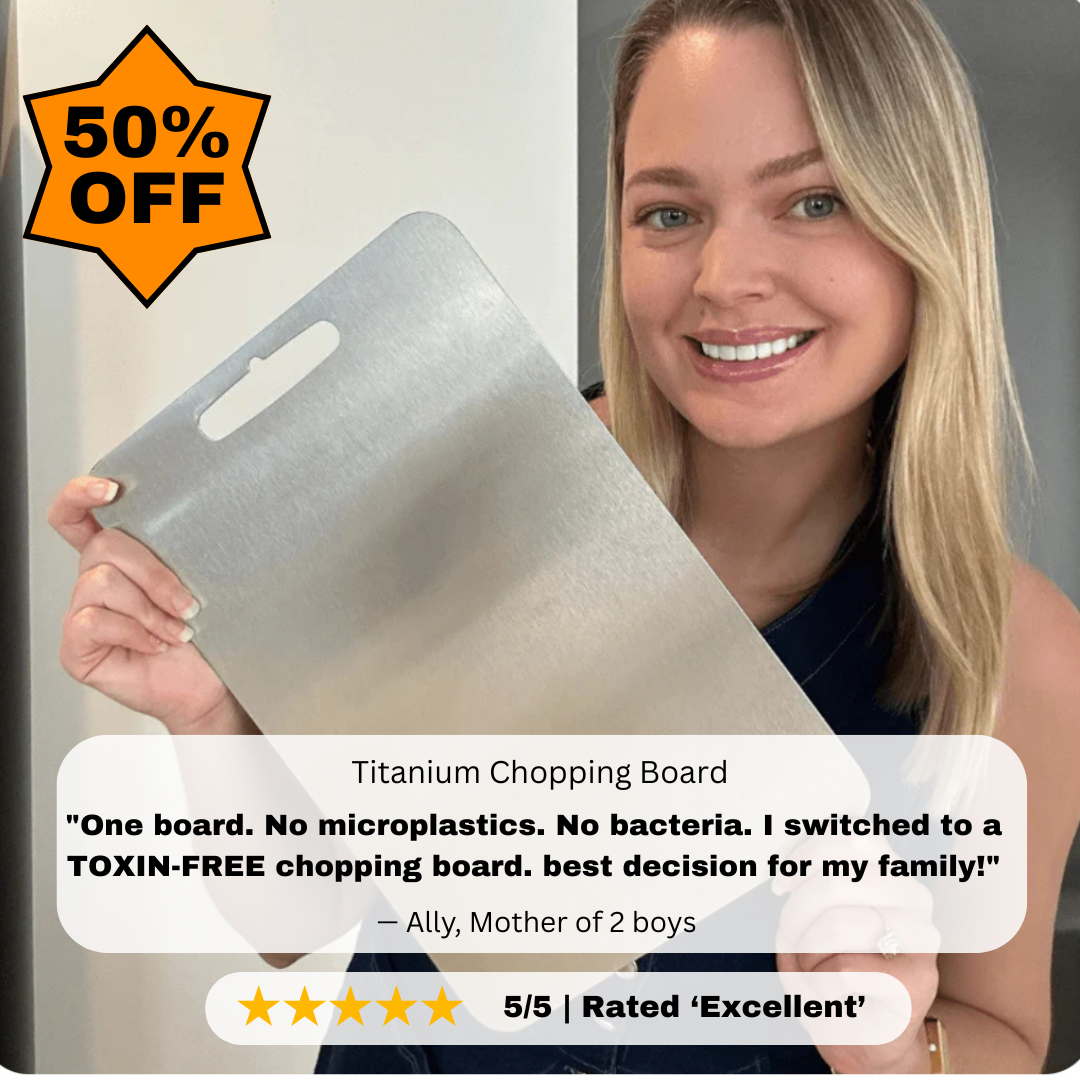 Titanium Chopping Board - 100% Bacteria-FREE