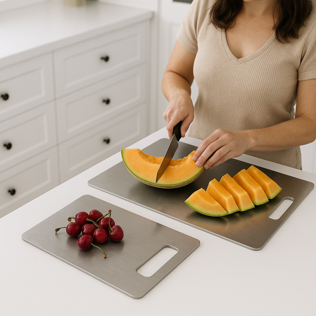 Titanium Chopping Board – The World’s Cleanest Cutting Surface