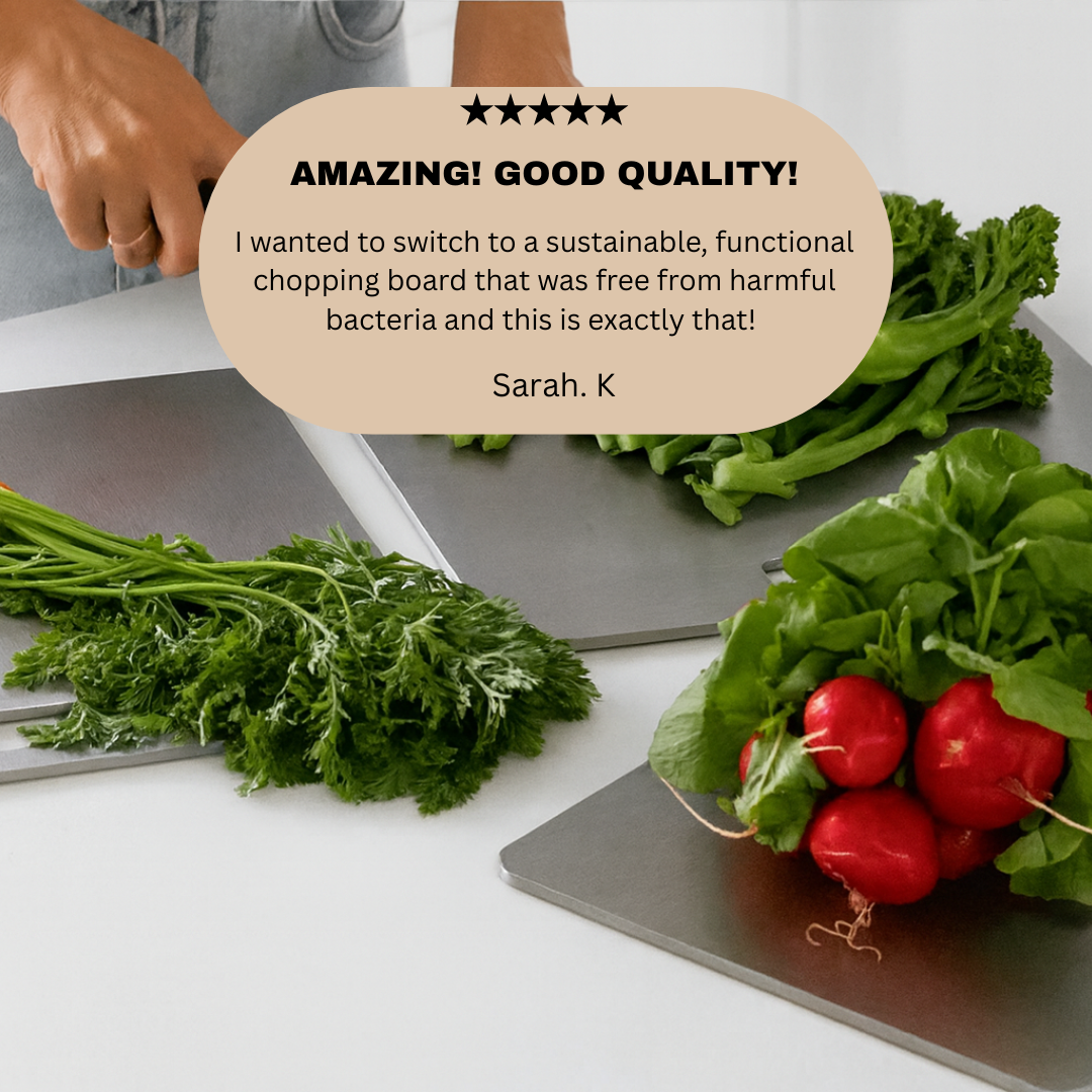 Titanium Chopping Board – The World’s Cleanest Cutting Surface