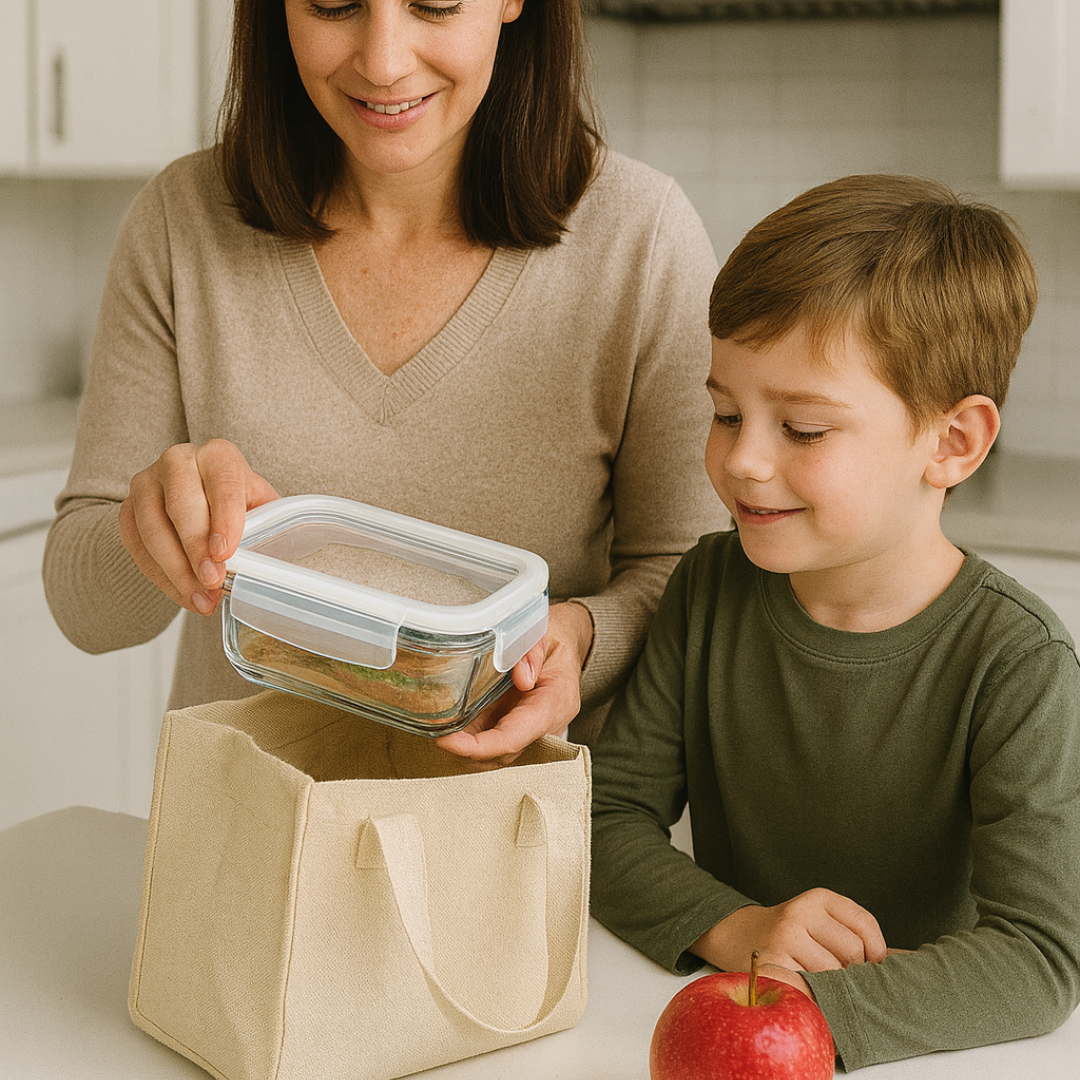 Glass Food Prep Containers | 3pk