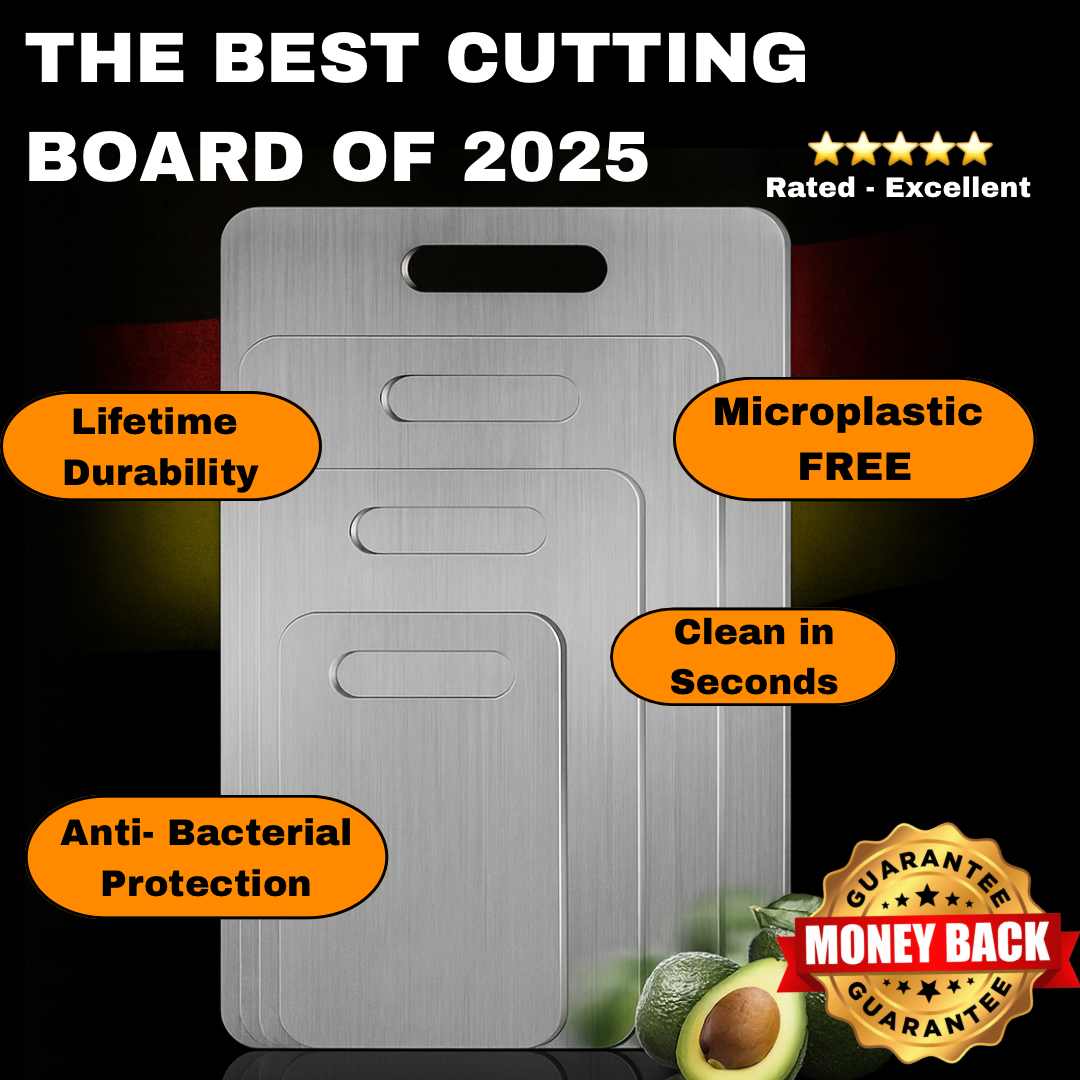Titanium Chopping Board - 100% Bacteria-FREE