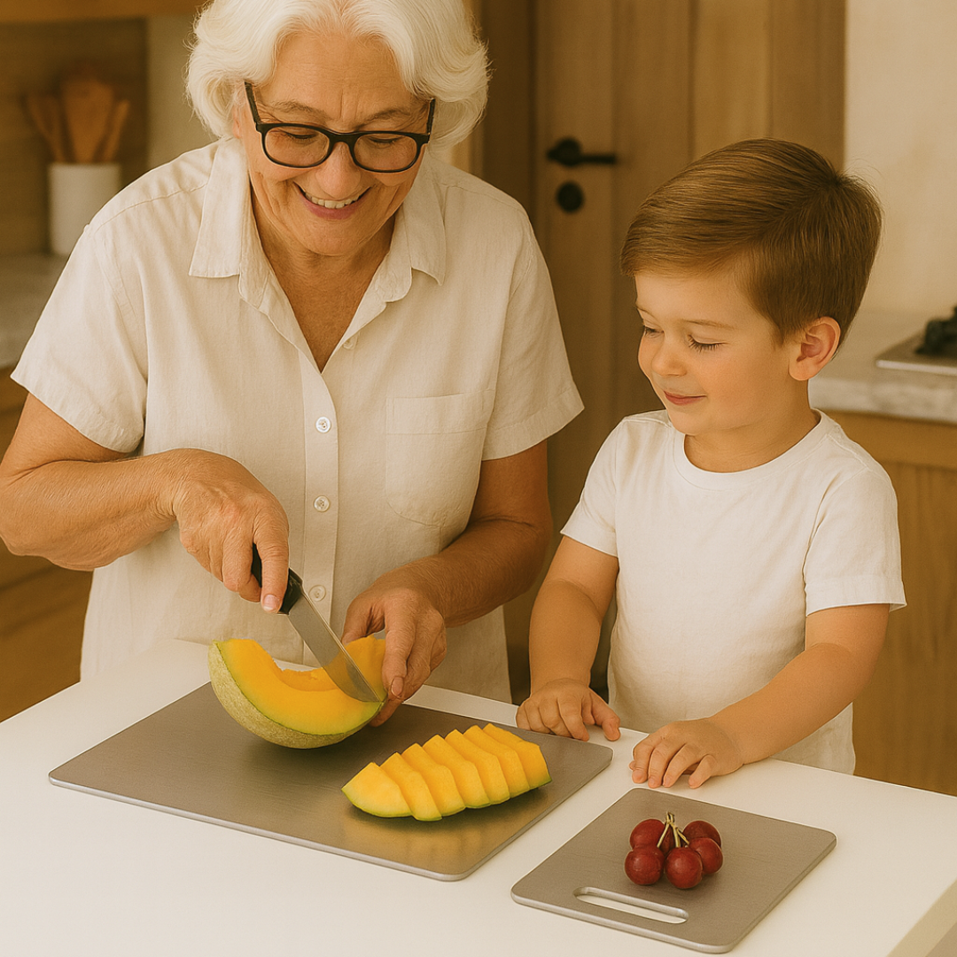 Titanium Chopping Board – The World’s Cleanest Cutting Surface