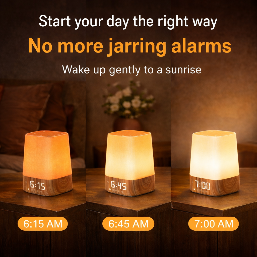 Sunrise Alarm - The #1 Sleep Assist Lamp & Built in Alarm – TidyLane