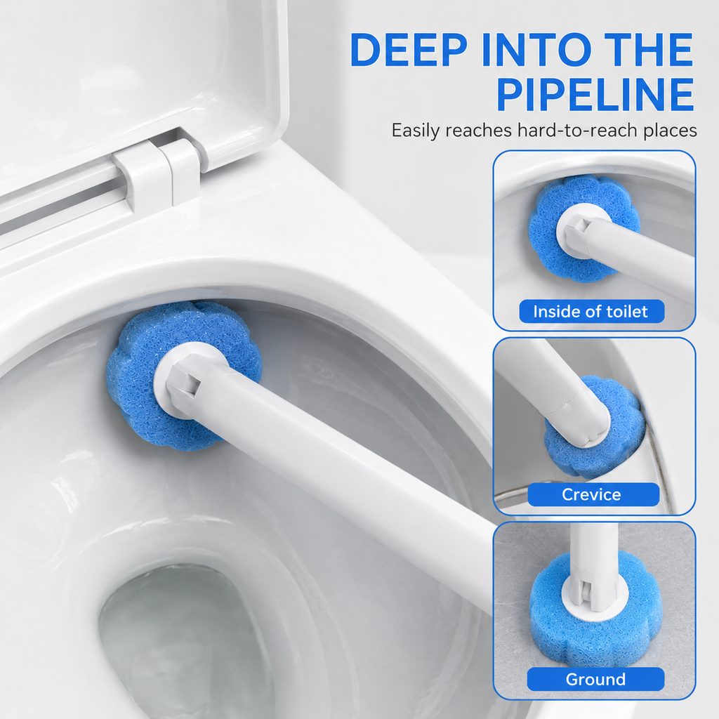 Disposable Toilet Brush