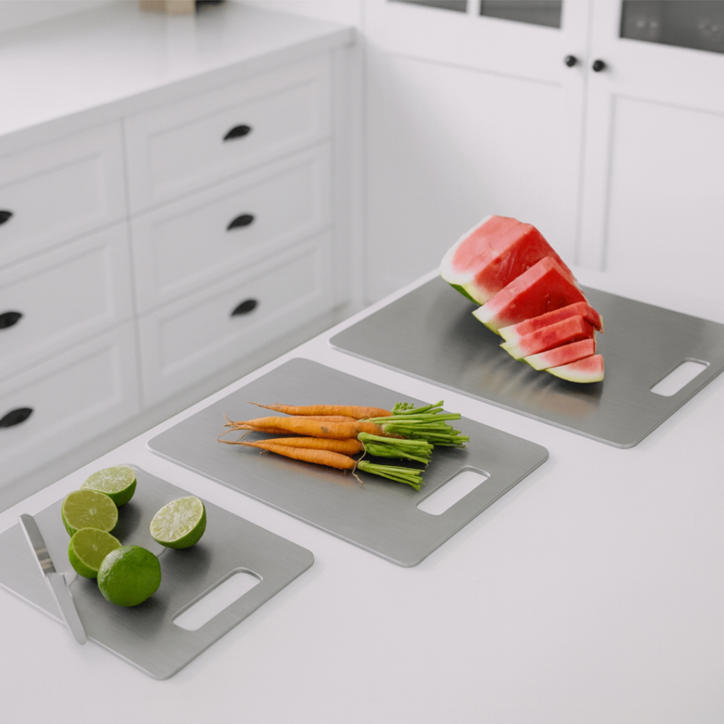 Australia's Only Pure Titanium Chopping Board