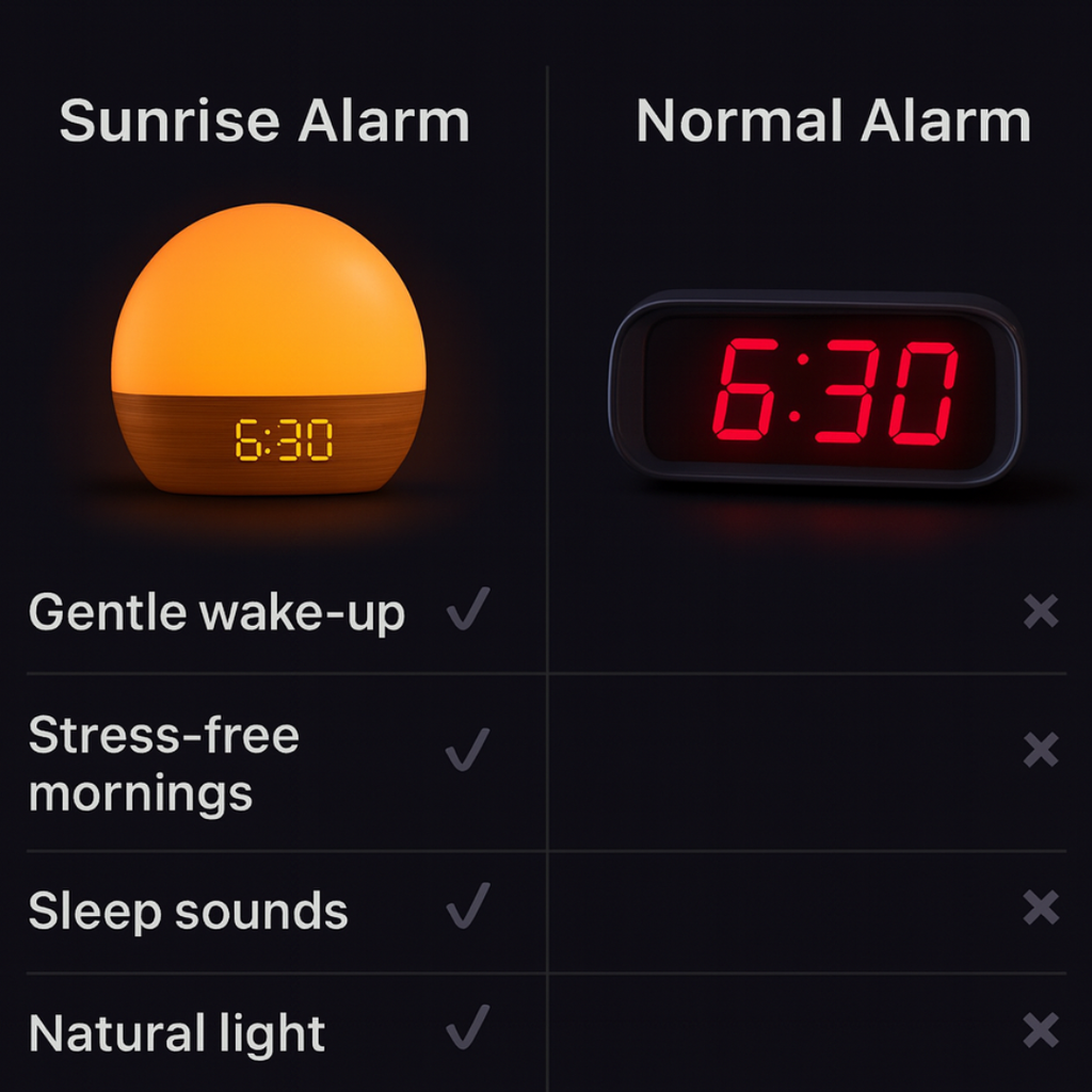 Sleep Assist, Smart Sunrise Alarm