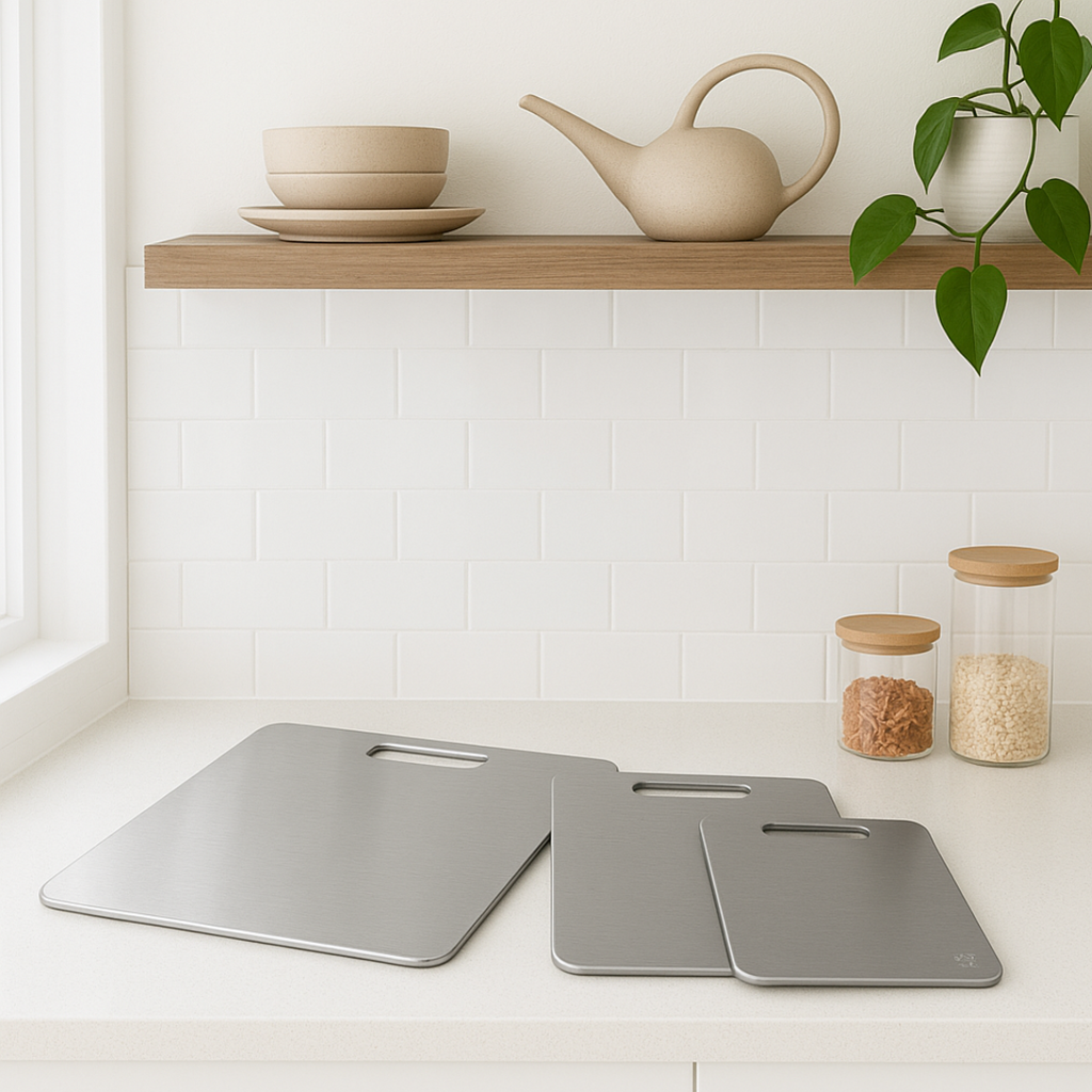 Australia's Only Pure Titanium Chopping Board