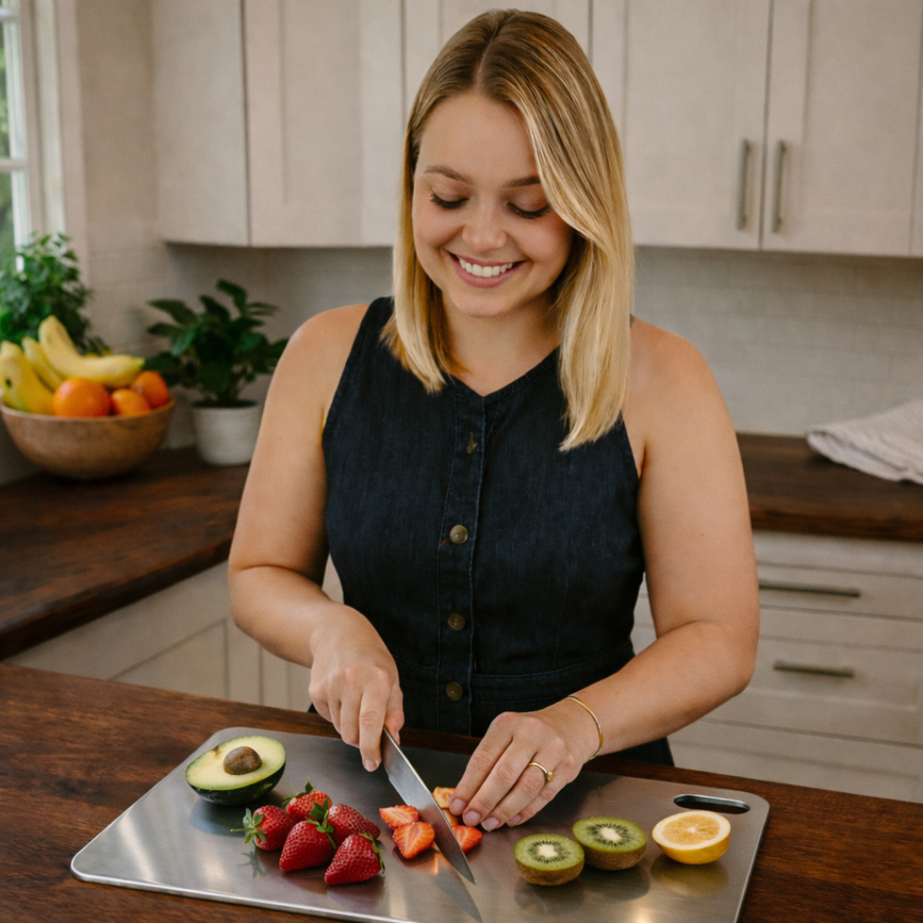 Australia's Only Titanium Chopping Board