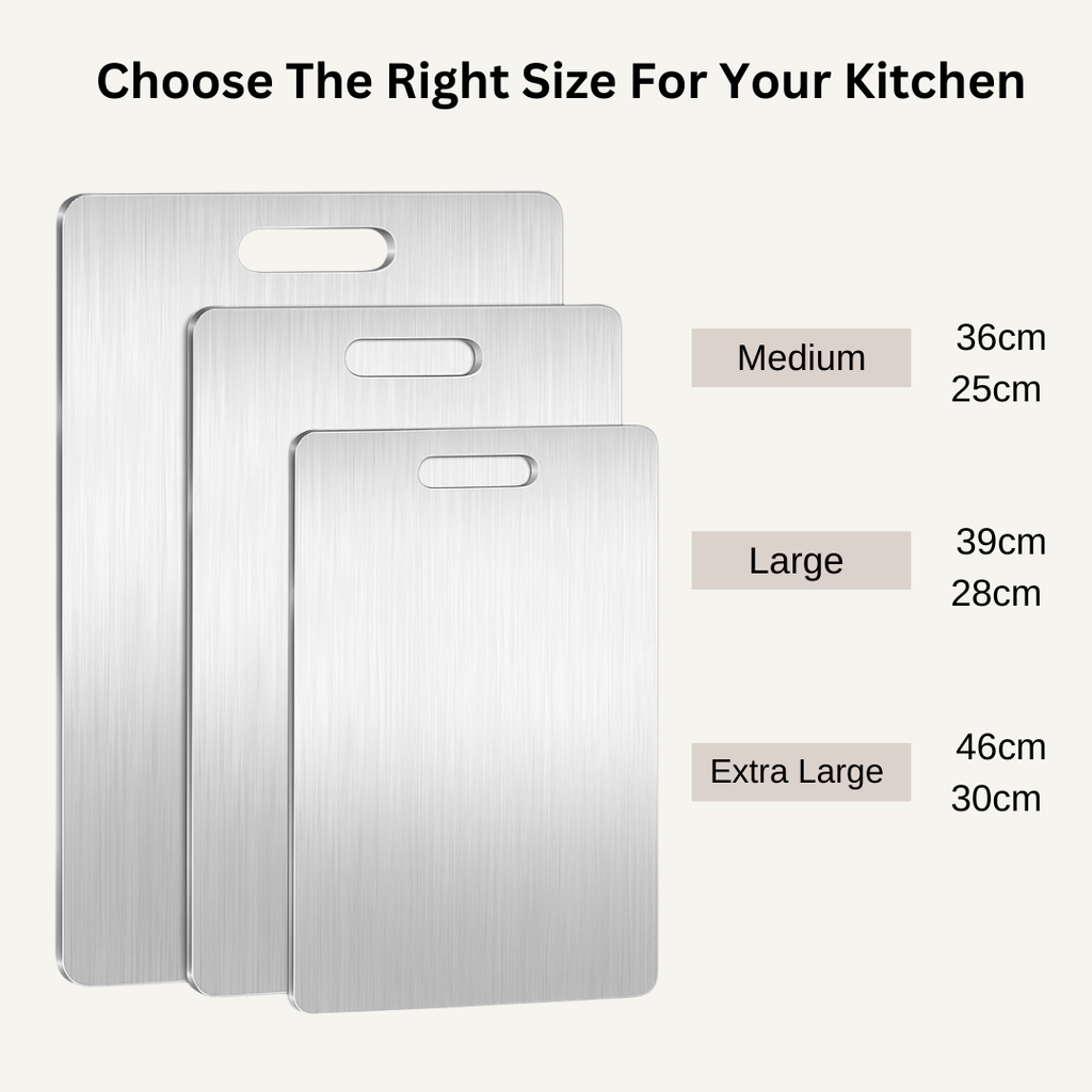 Australia's Only Pure Titanium Chopping Board