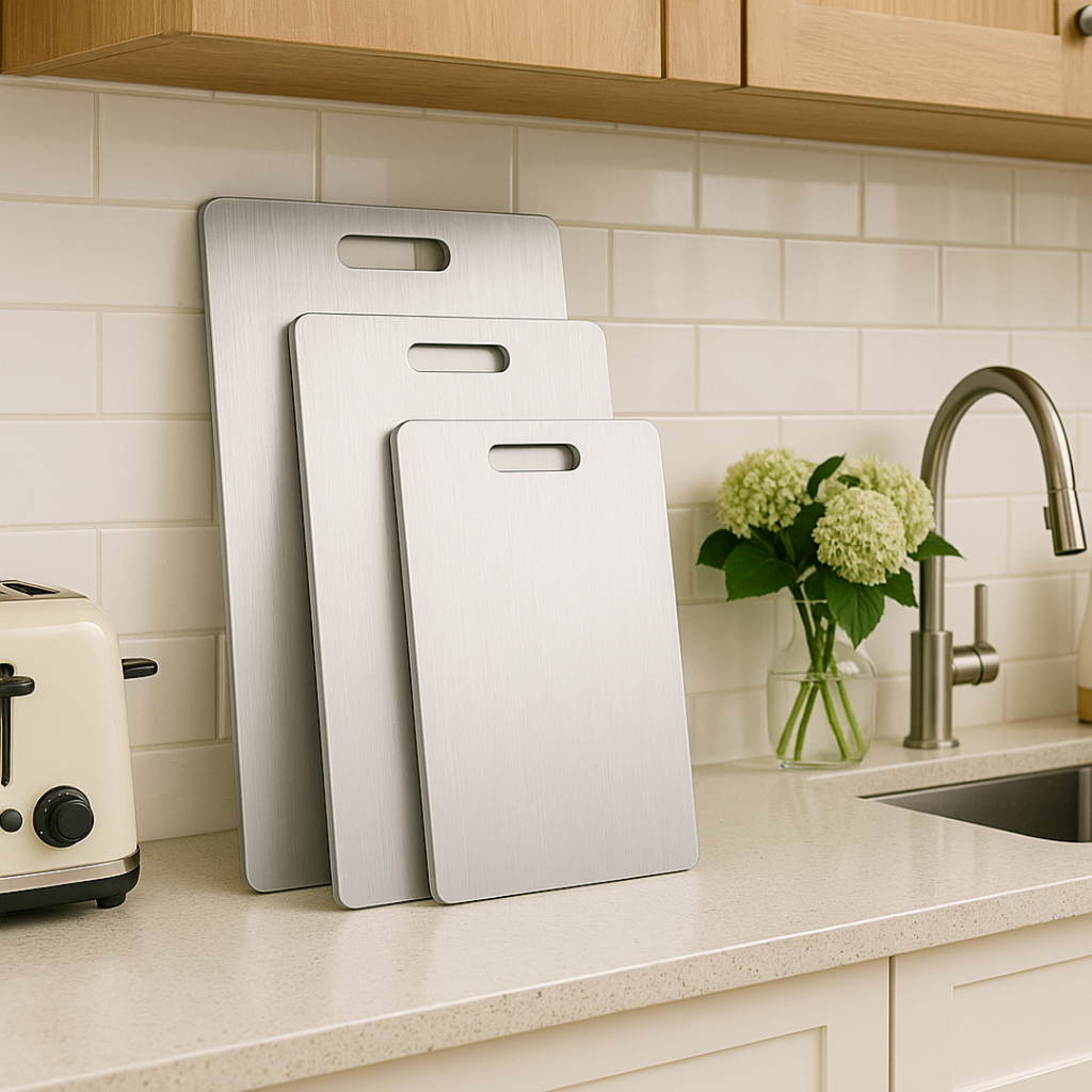 Australia's Only Pure Titanium Chopping Board