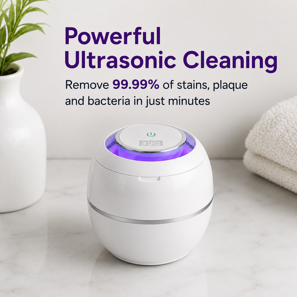 Dental Spa Pod - The #1 Dental Approved Ultrasonic & UVC Cleaner