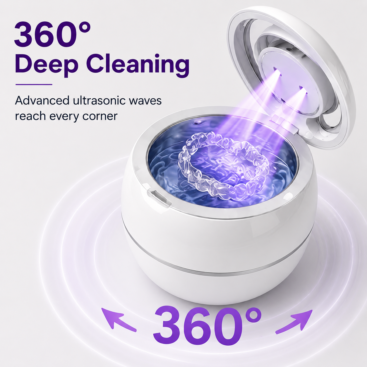 Dental Spa Pod - The #1 Dental Approved Ultrasonic & UVC Cleaner