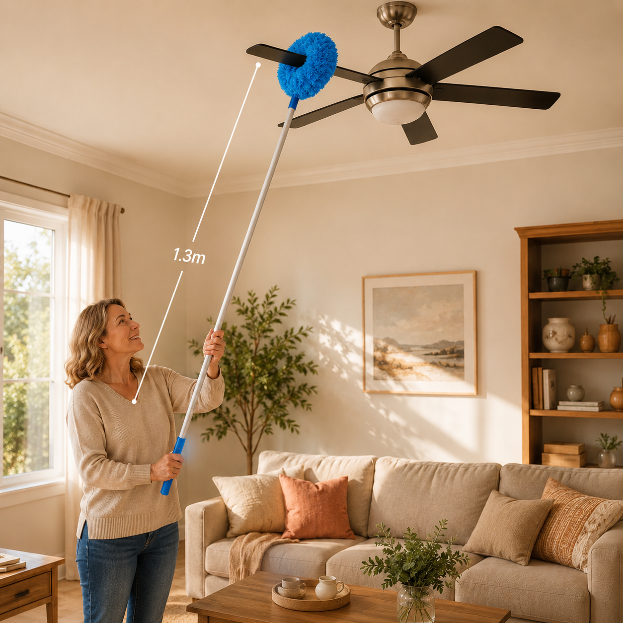 Microfiber Ceiling Fan Duster