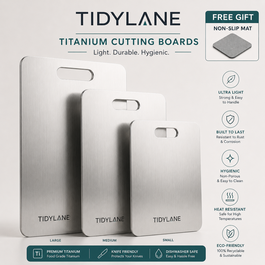 Tidy Lane Australian Titanium Chopping Board