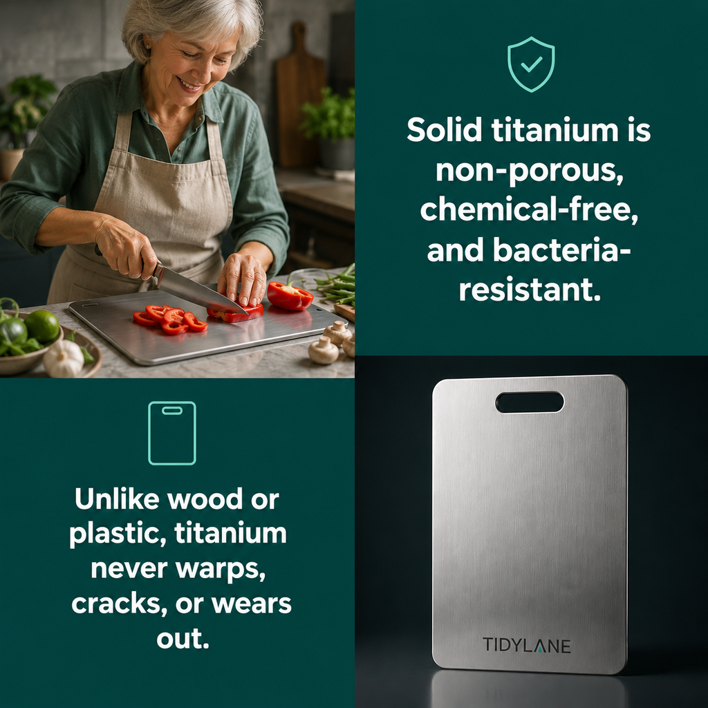 Tidy Lane Australian Titanium Chopping Board
