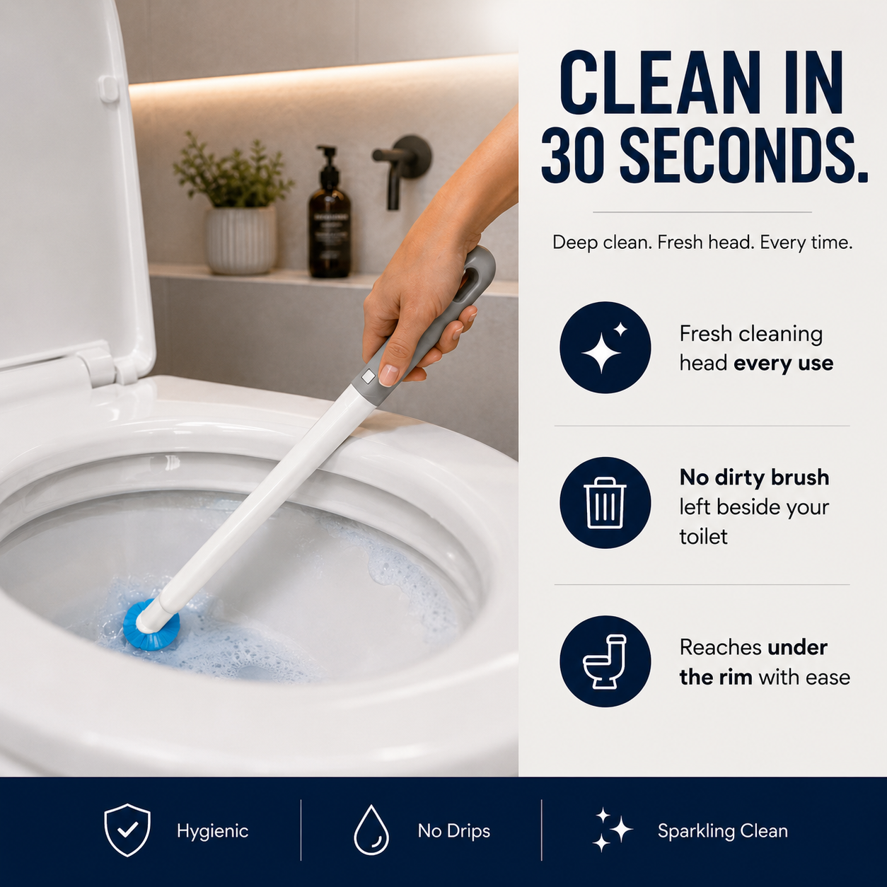 Magic Toilet Brush