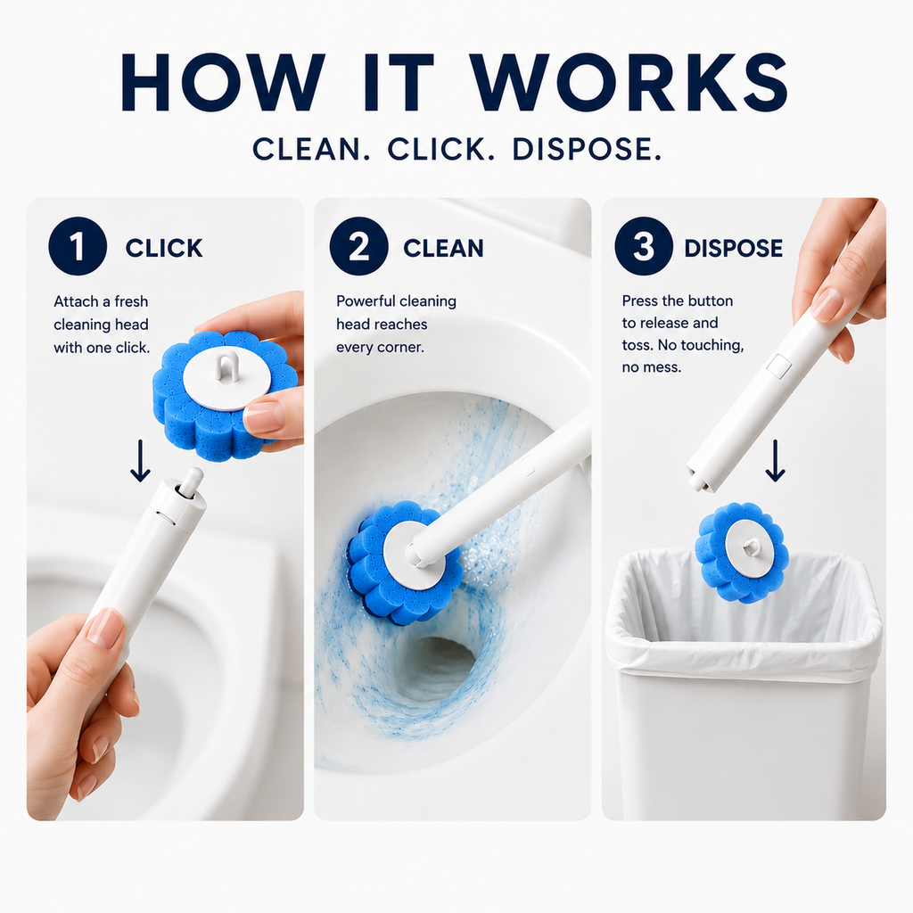 Magic Toilet Brush