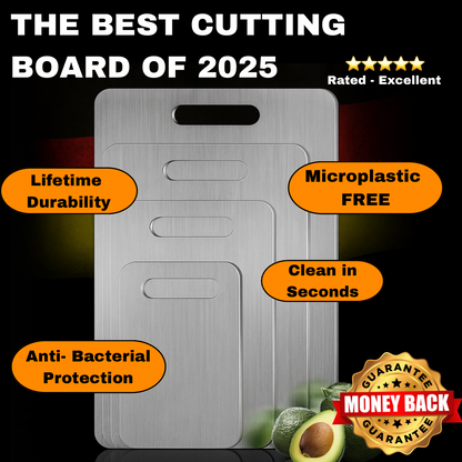 Titanium Chopping Board - 100% Bacteria-FREE