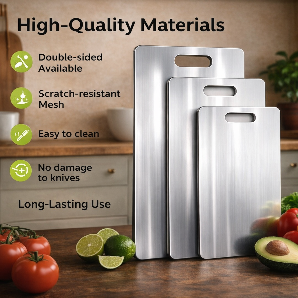 Australia's Only Titanium Chopping Board